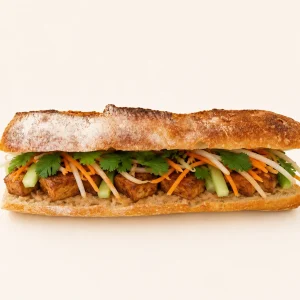 Bánh mì végétarien tofu