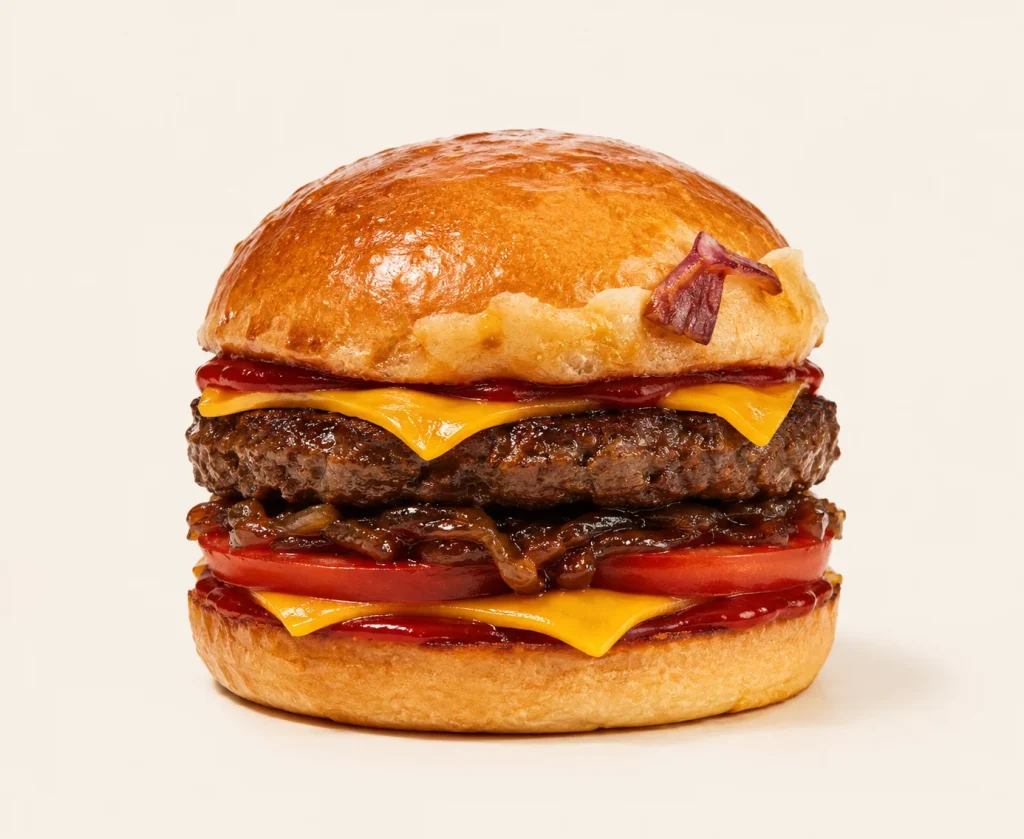 Burger maison ketchup